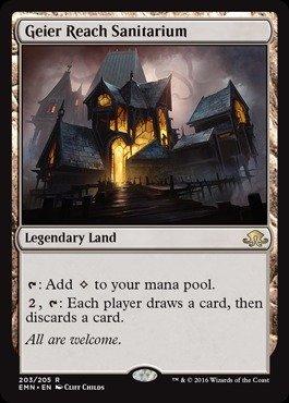 Magic The Gathering – Geier Reach Sanitarium (Manicomio Delle Alture Geier) – Carta Eldritch Moon, Rara - 2