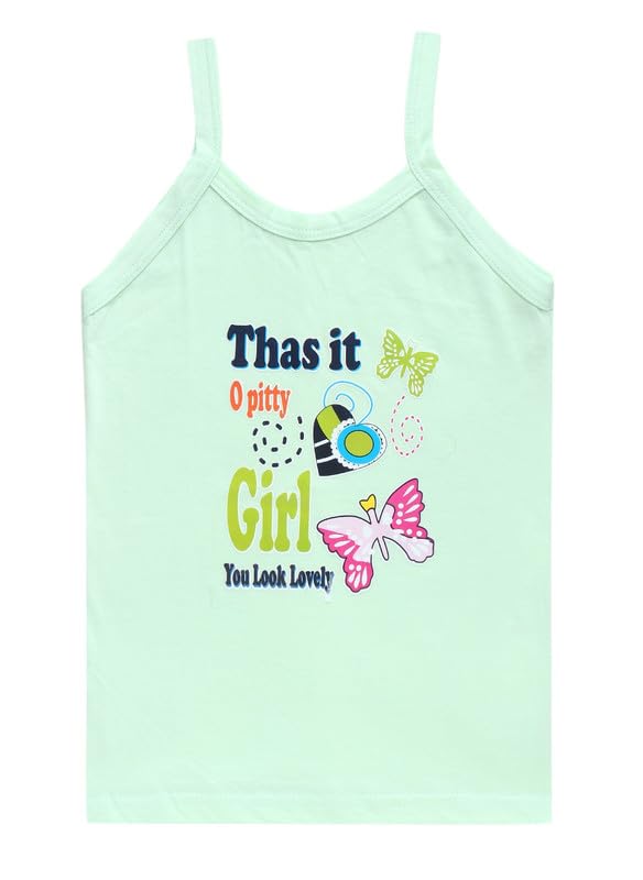 Cotton Camisole Combo for Girl Pack of 6 (S-32) Multicolour 2