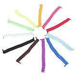 OATIPHO 11 Pares De Cordones De Cordones Planos Para Botas Cordones De Zapatos Para Zapatillas De Deporte Cordones Elásticos Para Zapatillas De Deporte Cordones Elásticos