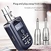 Akfldms SL-100 Microphone Wireless Xlr Transmitter Receiver UHF Wireless Mic System for Audio Mixer Electric Guitar Noise #4