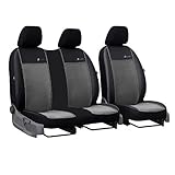 Umweltfreundlich und gesund Material: Kunstleder und Wildleder, einfach zu reinigen, Universal-Größe, passend für die meisten Autos, vechicles, SUV, Vans; Farben für Sie zur Auswahl