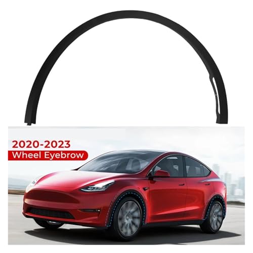 Guardabarros de coche para Tesla Model Y molduras de cejas para rueda delantera y trasera 3