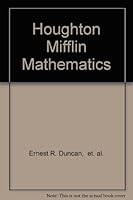 Houghton Mifflin Mathematics 039535837X Book Cover