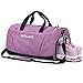 Sports Gym Bag with Shoes Compartment wet pocket for Women & men
