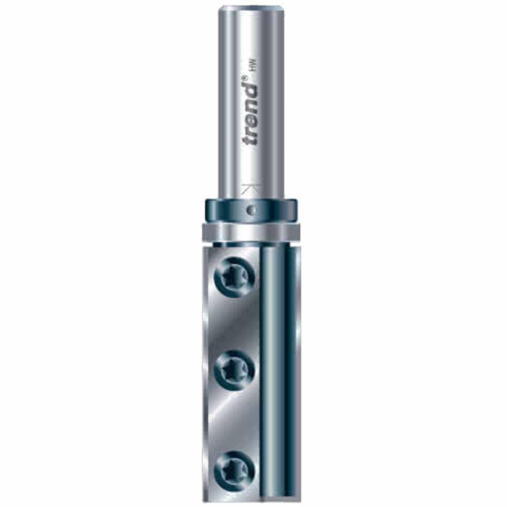 Trend Profesjonalny frez profilowy Rota-Tip dwupiórowy do frezarki górnowrzecionowej, trzpień 1/2 cala, średnica cięcia 19,1 mm i długość cięcia 50 mm, RT/72X1/2TC