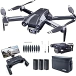 CHUBORY X10 PRO GPS Drone with Camera for Adults 4K UHD, 90 Min Long Flight Time,3280 FT Long Control Range, Auto Return, Follow Me, Brushless Motor, RC Quadcopter for Beginners(<250g)