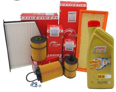 SMC Kit TAGLIANDO Speed 4 FILTRI Speed + 8L CASTROL Edge C3 5W30