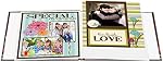 Pioneer Photo Albums 20 Page Designer Printed Raised Frame Garden Cover Scrapbook for 8 by 8-Inch Pages