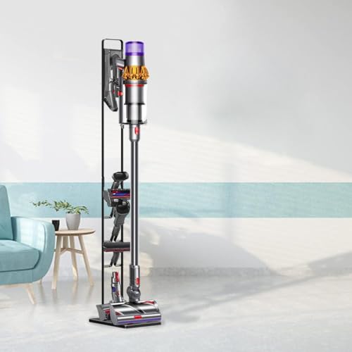 Foho Metal Soporte Organizador de Almacenamiento Compatible para Dyson Gen5 V15s V15 V12 Slim V11 V10 V8 V7 V6 Aspirador