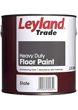 Leyland Trade Heavy Duty Floor Paint - Slate 2.5L