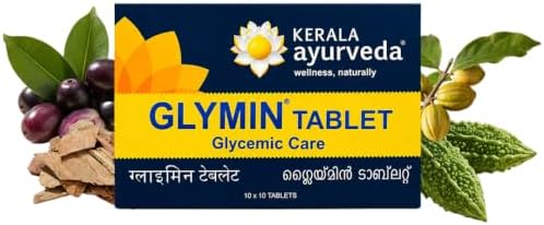 Kerala Ayurveda Glymin Tablet - 100 Tablets