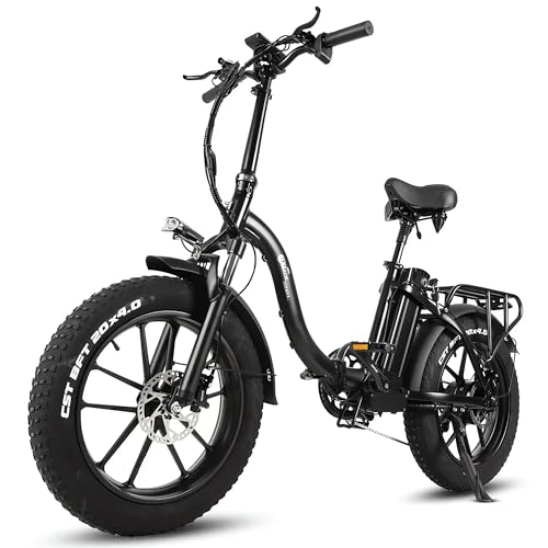 Y20 E-Bike Klapprad Pedelec mit 20 Zoll Fat Tire, 250W 65N.m Motor...