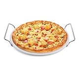 También apto para horno Hero Pizza Piedra 33 cm de cordierita. con metalg deslizable para Gas & Carbón barbacoas