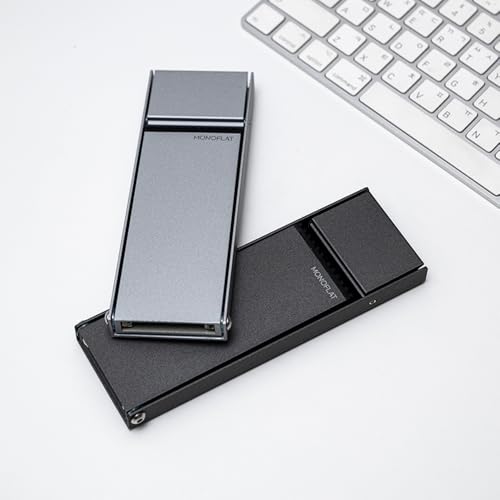 Image of One Touch Door Stopper Kickdown for Botton of Door, Made in Korea, No Drilling, Aluminum Material, Door Holder, Heavy Duty Door Stops, Keep Door Open, Self-Adhesive, (Silver)(1PCS)