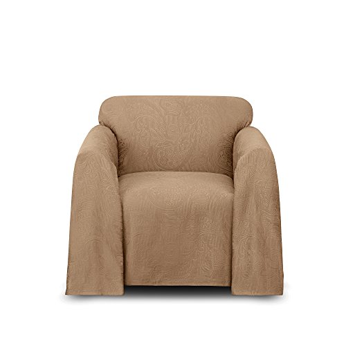 Stylemaster Alexandria Furniture Throw, Chair, Mocha