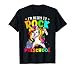 I'm Ready to Rock Preschool Dabbing Unicorn Back to School T-Shirt