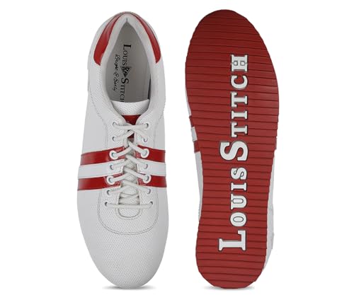 Image of LOUIS STITCH Men's Casual Sneaker | Elastic auto Adjustable Laces Sneakers for Men | Sneakers Shoes | Comfortable and Lightweight | LSPSNK TP