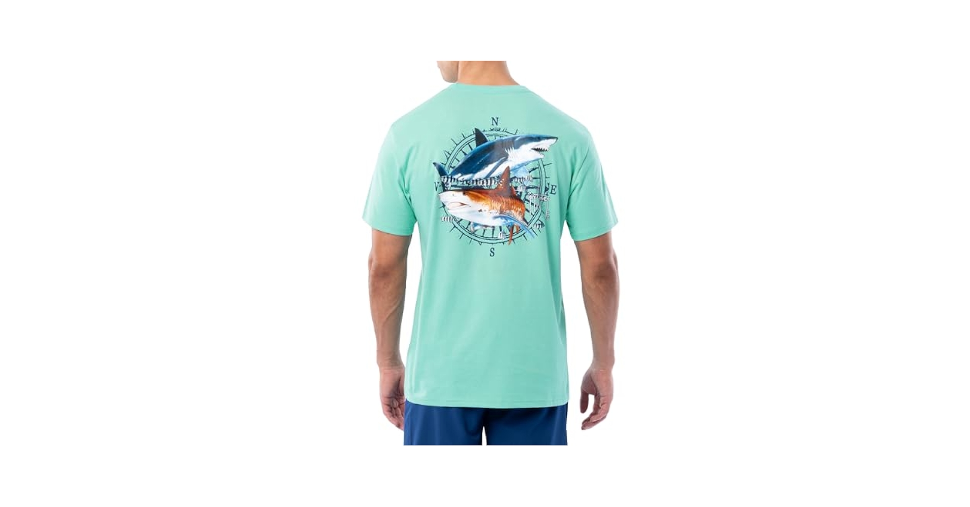 Guy Harvey Men's Offshore Fish Collection Short Sleeve