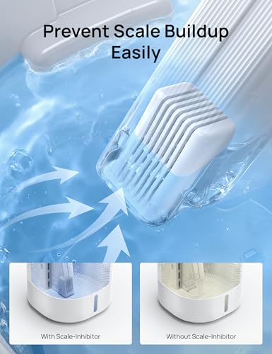 Image of DREO Scale-inhibitor Cartridge 3-Pack for Evaporative Humidifier, Compatible with DREO Humidifier 774S, Improve Water Quality, Healthier Mist Output, Eliminate White Dust, Easy to Clean, Replaceable