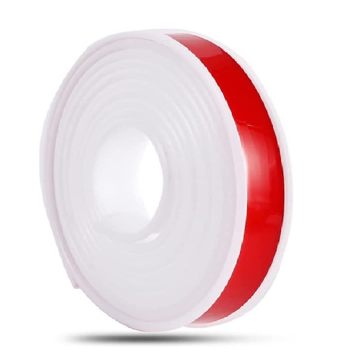 Bande de bords de comptoir en U autocollante 5m x 20mm blanc pour table et meuble