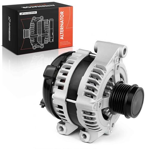 A-Premium Alternator Compatible with Chrysler 200 2011-2014, Town & Country 2011-2016 & Dodge Avenger 11-14, Grand Caravan 11-20, Journey 11-19 & Ram C/V & Volkswagen Routan, V6 3.6L, 12V 160A
