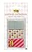 Post-it Pattern Flags, Carnival Pattern Collection.94 x 1.7 Inches, 60/On-The-Go Dispenser, 1 Dispenser/Pack (682-CANDY)