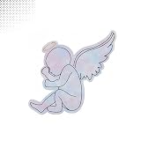 Tgiakisz Angel Baby Sticker, Grieving Gift for Mom, Memorial Sticker, Angel Baby Gift, 2x2in, White
