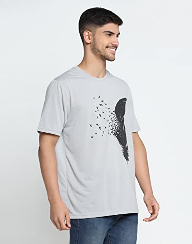 Image of INKKR Men Half Sleeve Printed Roundneck T-Shirt Combo