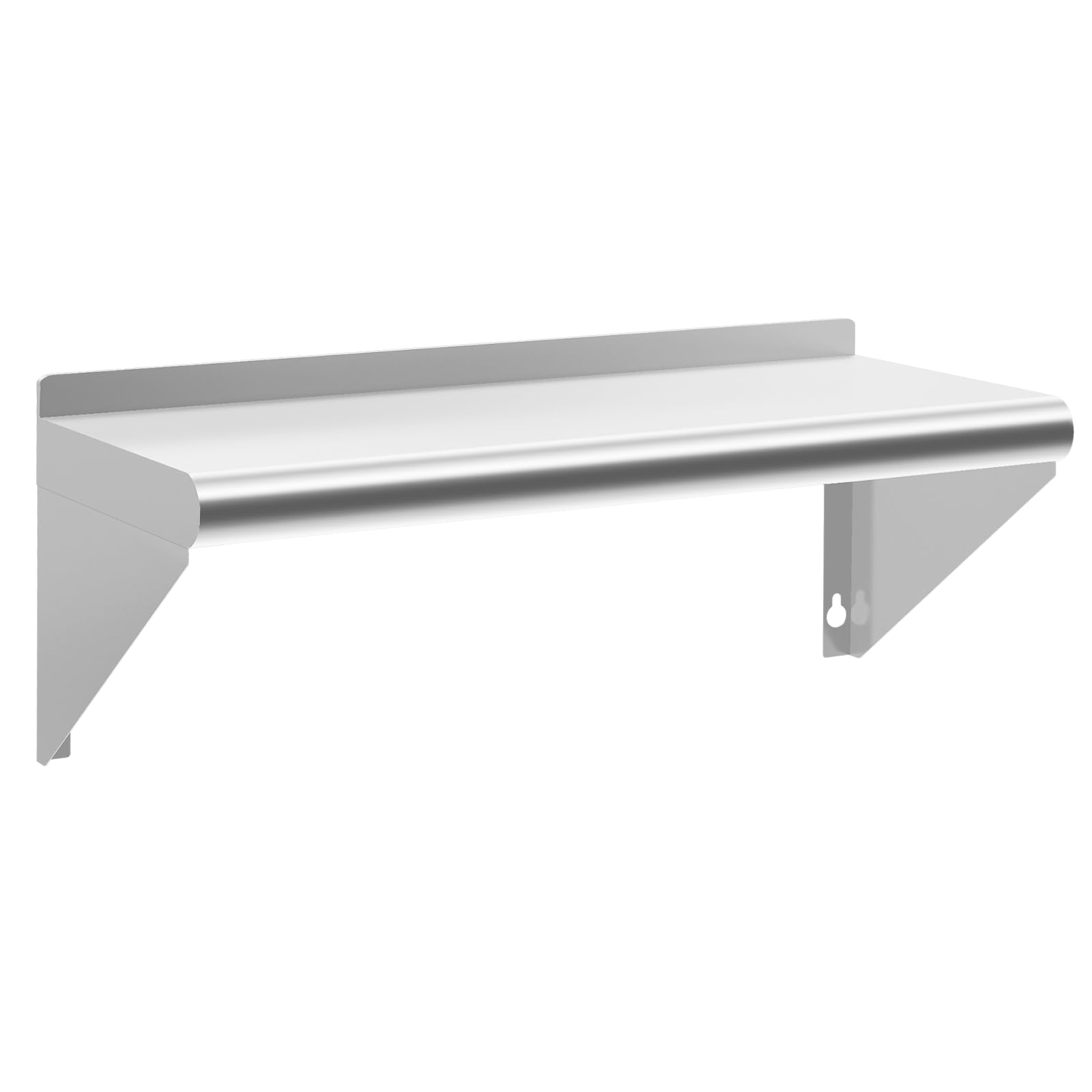 14 x 36 Inch Stainless Steel Wall Shelf, NSF Certified