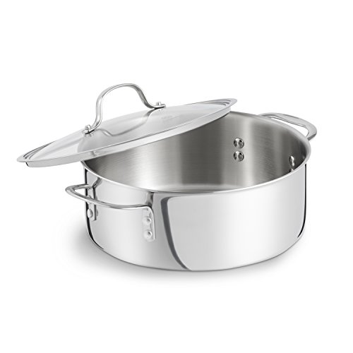 Calphalon Tri-Ply Stainless-Steel Dutch Oven thumbnail 2