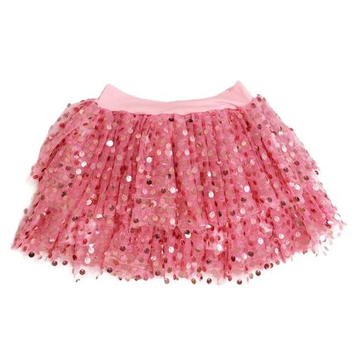 Jupe gâteau femme courte en maille fine avec paillettes chic de carnaval