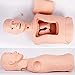 Teaching Model Tools,Half Body Manikin Teaching Models Advanced Nasogastric Tube and Trachea Care Model Gastric Lavage Tracheostomy Model for Nurse and Medical Students 72X35x18cm