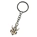 DdA8yonH Porte-clés Classique Anime Film Porte-clés Supernatural Face Amulette Tête de Bouddha Or Argent Bronze Métal Porte-clés BijouxDrop Shipping