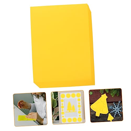 TEHAUX 100 Folhas De Papel A4 Colorido Ferramentas Kits DIY Papel Origami Para Papel Origami Dupla F