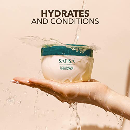 Safisa Hair Mask For Dry Damaged Hair And Growth  – Deep Conditioner For Dry Damaged Hair  – Hair Care  – Hair Moisturizer With Detangling Brush -  8.5 Oz #TOP2