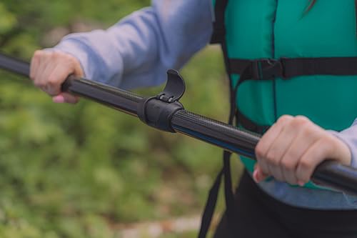 Image of Pelican Symbiosa Kayak Paddle - Adjustable Fiberglass Shaft with Nylon Blades - Lightweight - 90.5in 240cm to 98.5in 250cm