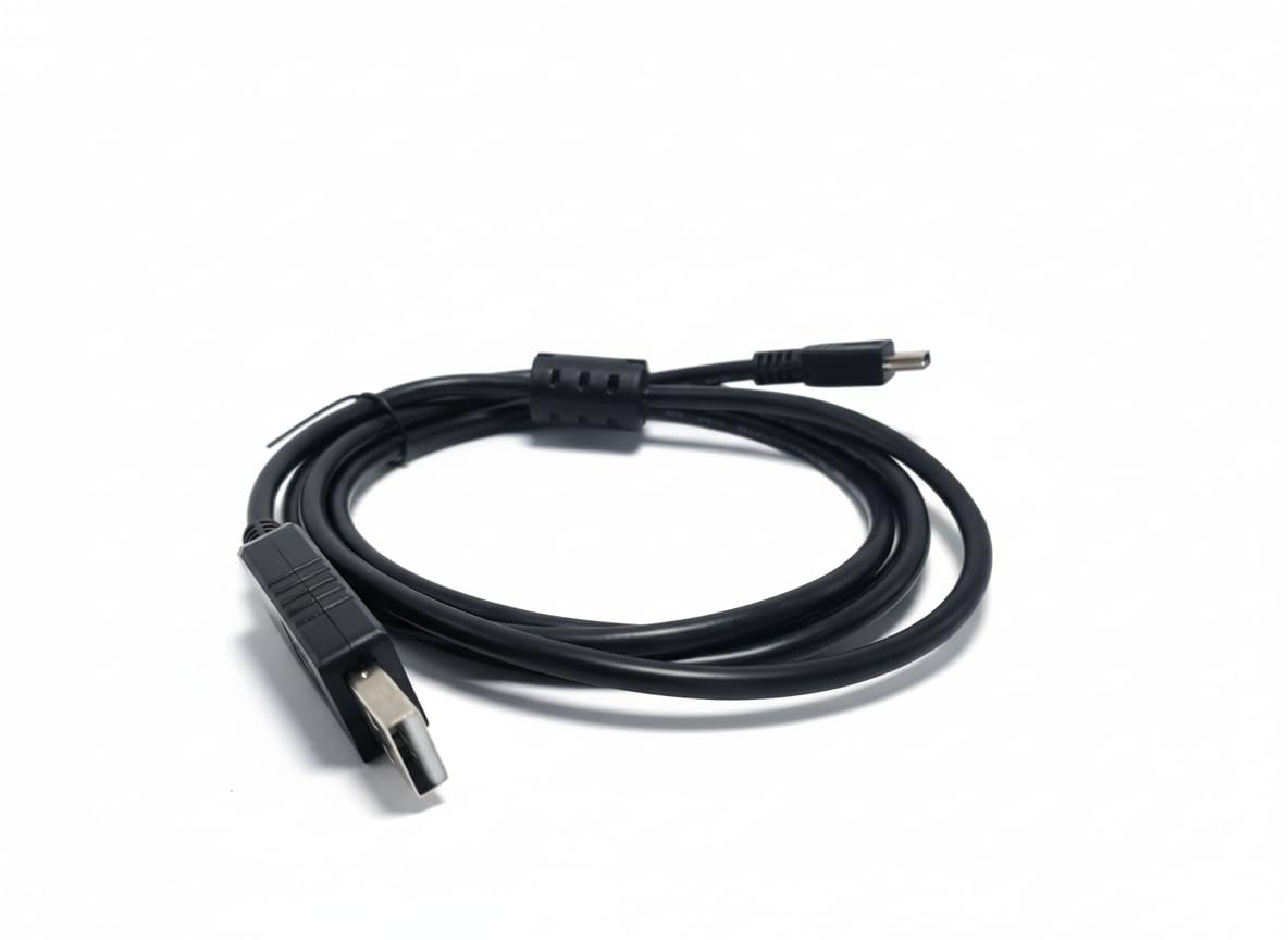 USB to Mini USB Console Cable FT232RL Chip, for Brocade Switch Configuration, RS232 Serial Adapter 1.5M Plug and Play