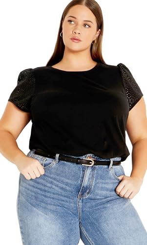 Image of City Chic Plus Size Top, Linny Top