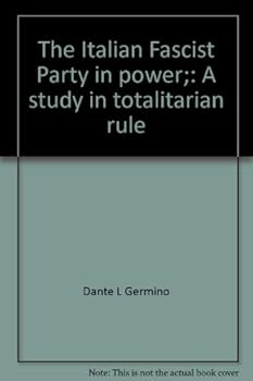 Hardcover The Italian Fascist Party in power;: A study in totalitarian rule Book