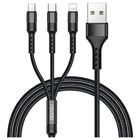 Cable de Carga RAVIAD 3 en 1 Cover