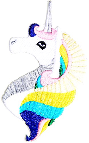 Unicorn Fantacy Animal Kid Jacket T-shirt Patch Sew Iron on Embroidered Applique Sign Badge Costume Gift by PANICHA