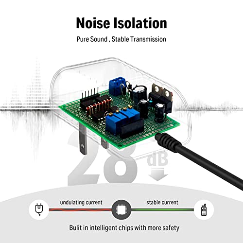 Donner Dt-1 Chromatic Guitar Tuner Pedal & Dpa-1 Guitar Pedal Power Supply #TOP6