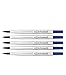 Parker - Quink: 5 Recharges Rollerball Couleur Bleu en Blister Taille: Fine