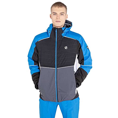 Image of Dare 2b Men's Catch On Jacket, Ahtletic Blue/Black/Ebony Grey, XX-Large
