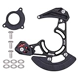 bashguard 32 zähne  Kettenführung Für Mountain Bikes, Integrierter MTB-Bash Guard, Slider & Bottom Roller Für Fahrradketten Und Kettenblattschutz, Quiet Bike Chain Tensioner Protector (32-38T)
