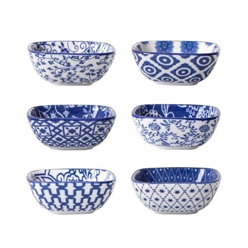 Cerkik Square Dipping Bowls Set - Mini 2.6 OZ...