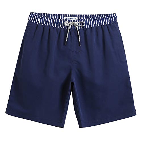 maamgic Mens Swim Trunks Quick Dry Funny Shorts with Mesh Lining Swimwear Bathing Suits