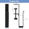 LUKETURE Adjustable Side Laptop Mount, No Drill Laptop Holder, Under Desk Storage, Clamp-On Laptops Stands, Desk Side Mount for Laptops, Mac mini, Keyboard with Anti-Scratch Silicone