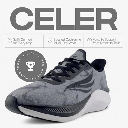 Swift Running Celer Men's Lightweight Running Shoes Comfortable Sneakers for Walking, Daily Runs, and All-Day Wear2