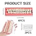 112 Pcs Halloween Fake Teeth, Costume Vampire Zombie Dentures with Adhesive, Loose Replacement Teeth for Party Dress Up, DIY Theatrical Props and Haunted House Decorations (4 Sets with 2 Pack Paste)